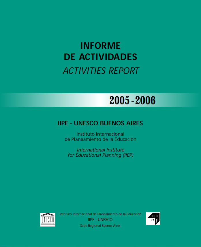 Relatório de Atividades 2005-2006