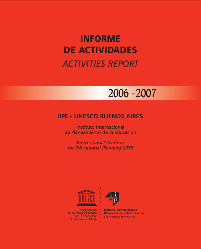 Relatório de Atividades 2006-2007