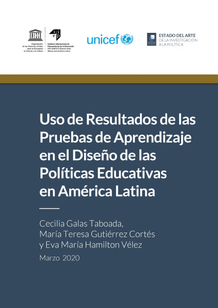 Uso de resultados de las pruebas de aprendizaje en el diseño de las políticas educativas en América Latina